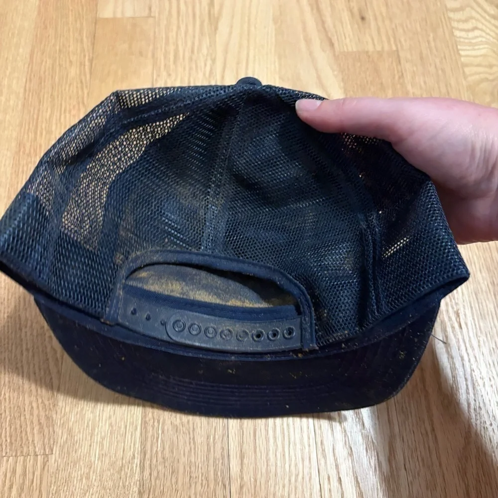 Vintage Ford New Holland Cap 1991 Miller Genuine Draft 500 Blue Gold Snap Back